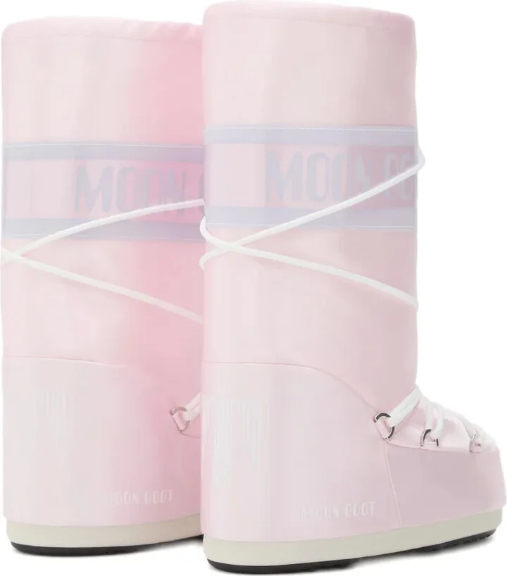 Icon logo-print lace-up boots - Image 2
