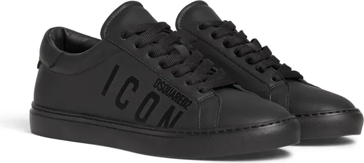 Icon logo-print low-top sneakers - Image 2