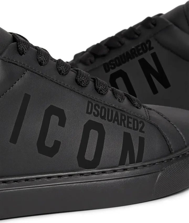 Icon logo-print low-top sneakers - Image 4