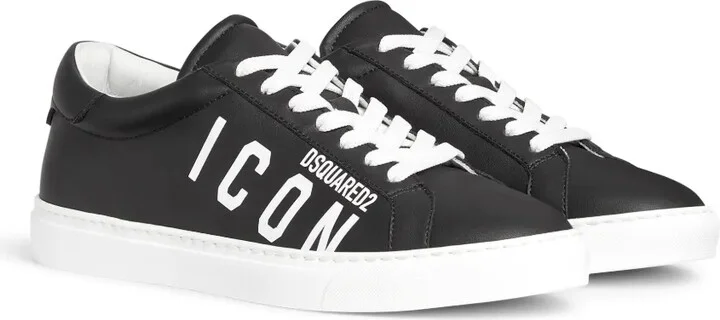 Icon logo-print low-top sneakers - Image 2