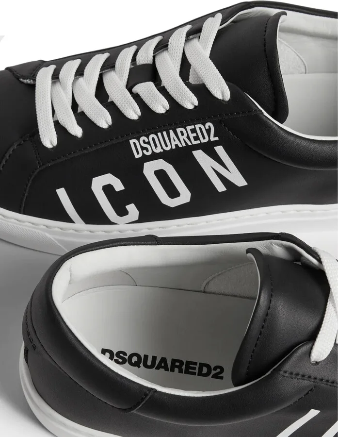 Icon logo-print low-top sneakers - Image 4