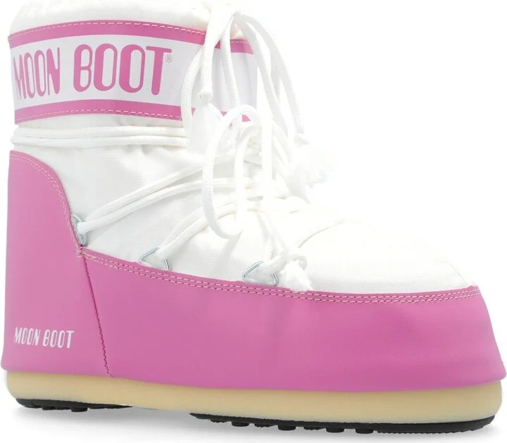 Icon Logo Printed Lace-up Boots - Image 2