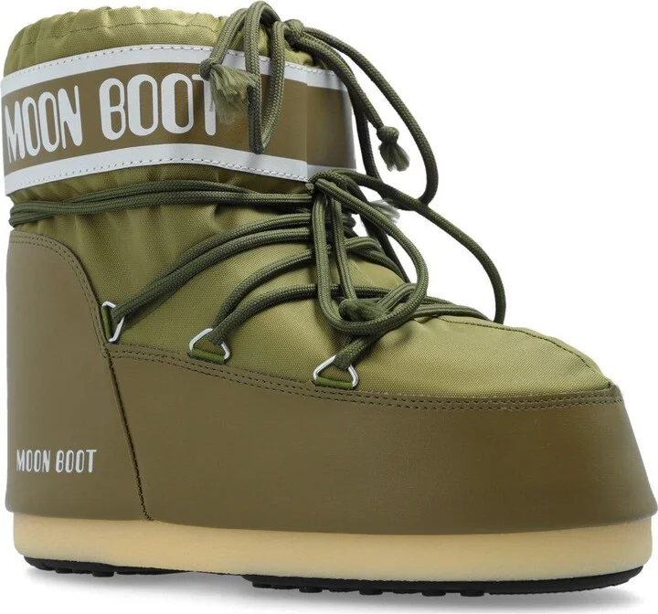 Icon Logo Printed Lace-up Boots - Image 2