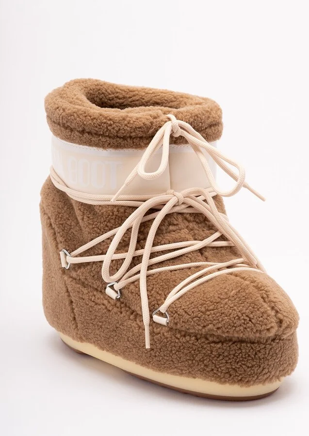 `Icon Low Fleece` Boots - Image 2