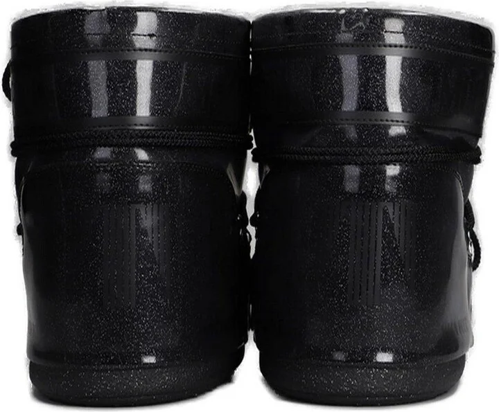 Icon Low Glitter Lace-up Boots - Image 4