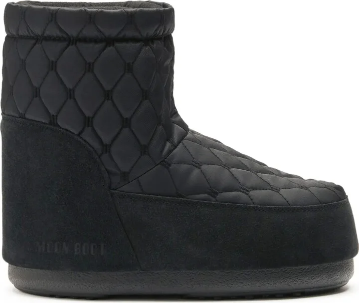Icon Low quilted boots