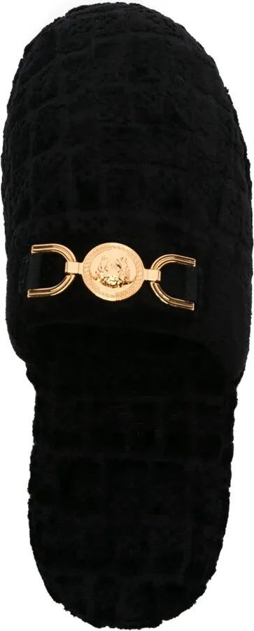 Icon Medusa-plaque slippers - Image 4
