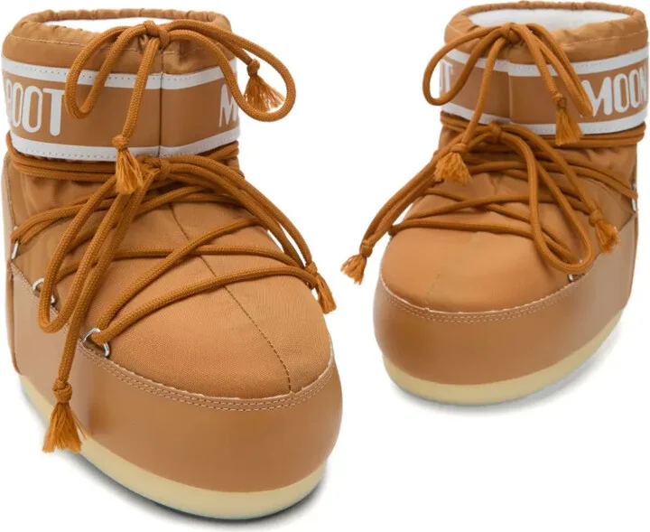 Icon padded logo-band boots - Image 2