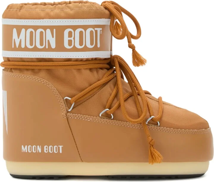 Icon padded logo-band boots
