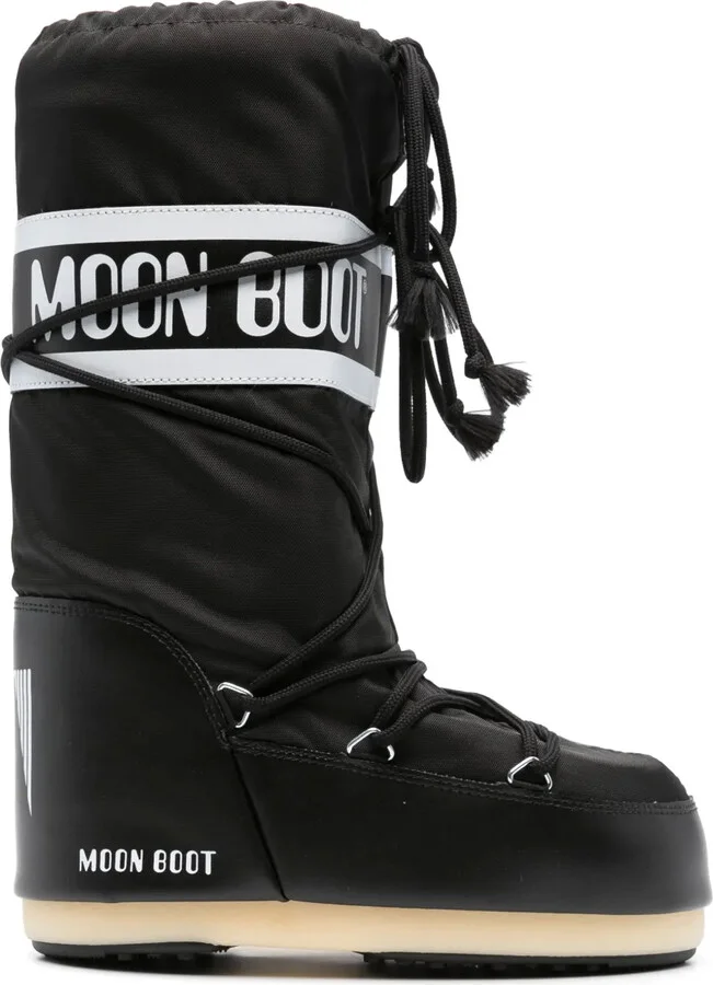 Icon panelled waterproof boots
