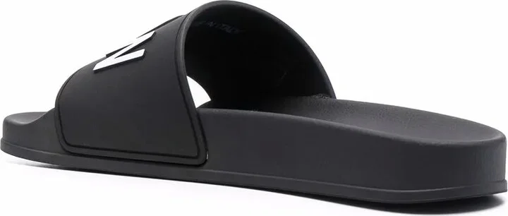 Icon-print slip-on slides - Image 3