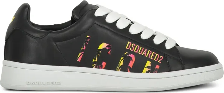 Icon-print sneakers