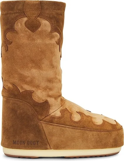 Icon Suede Embroidery Boot