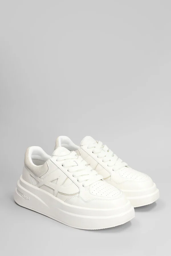 Icone Sneakers In White Leather - Image 2