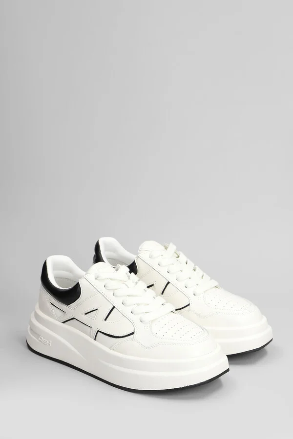 Icone Sneakers In White Leather - Image 2