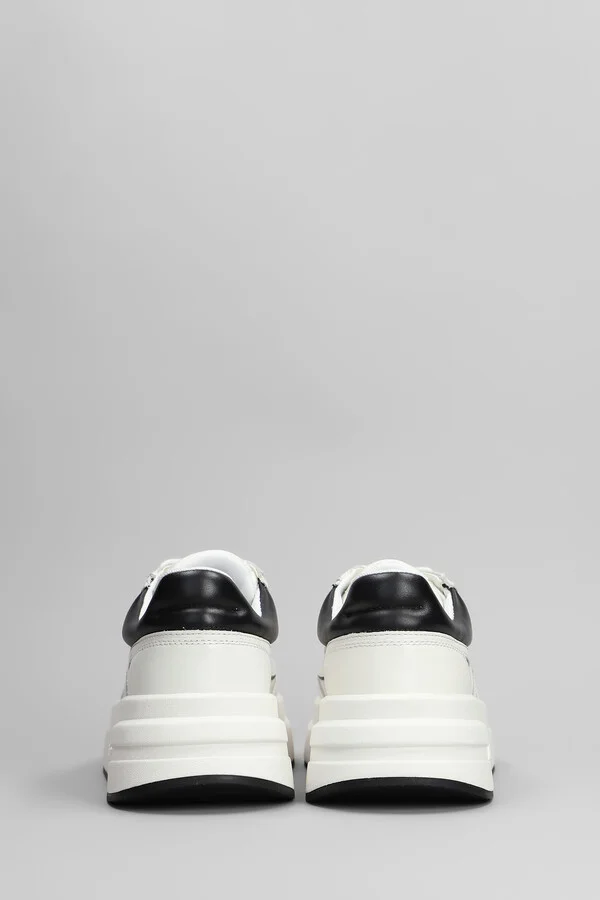 Icone Sneakers In White Leather - Image 4