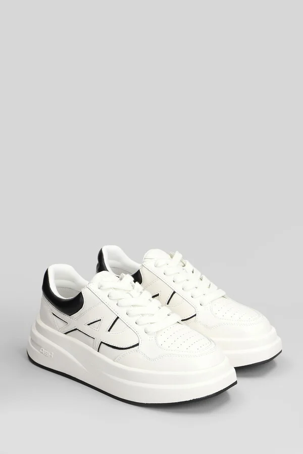 Icone Sneakers In White Leather - Image 2