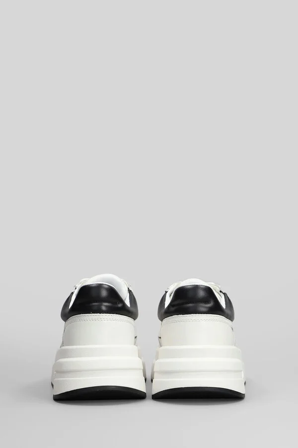 Icone Sneakers In White Leather - Image 4