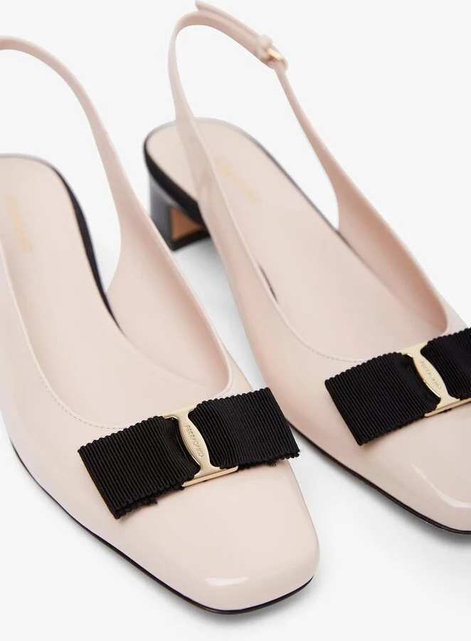 Iconic bow slingback pumps - Image 4