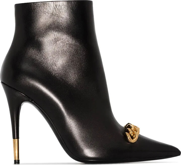 Iconic Chain 105mm ankle boots