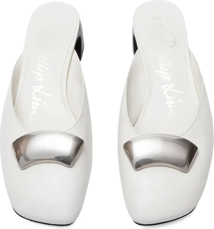 ID 35mm leather mules - Image 4