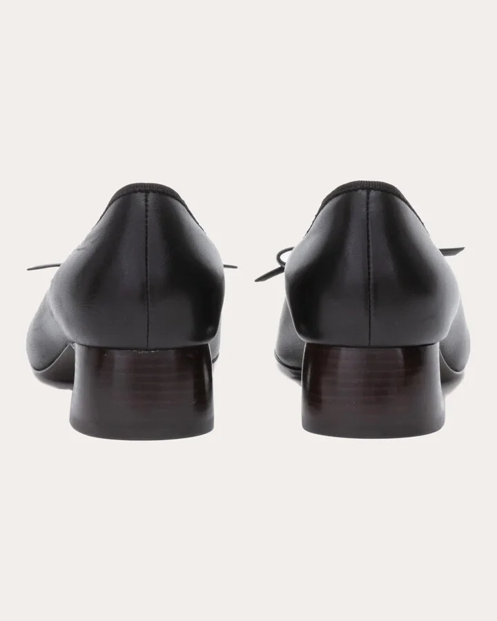 ID Bow-Detail Leather Pump - Image 3