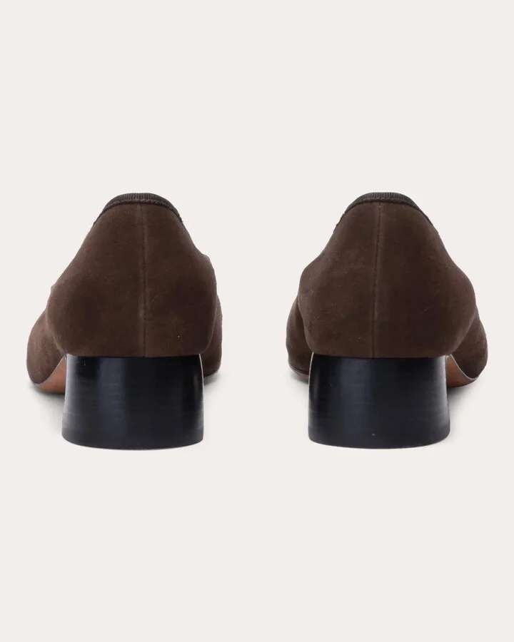 ID Bow-Detail Suede Pump - Image 3