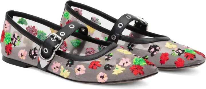 ID Flowerworks mesh ballerina shoes - Image 2