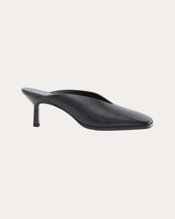 ID Leather Mule