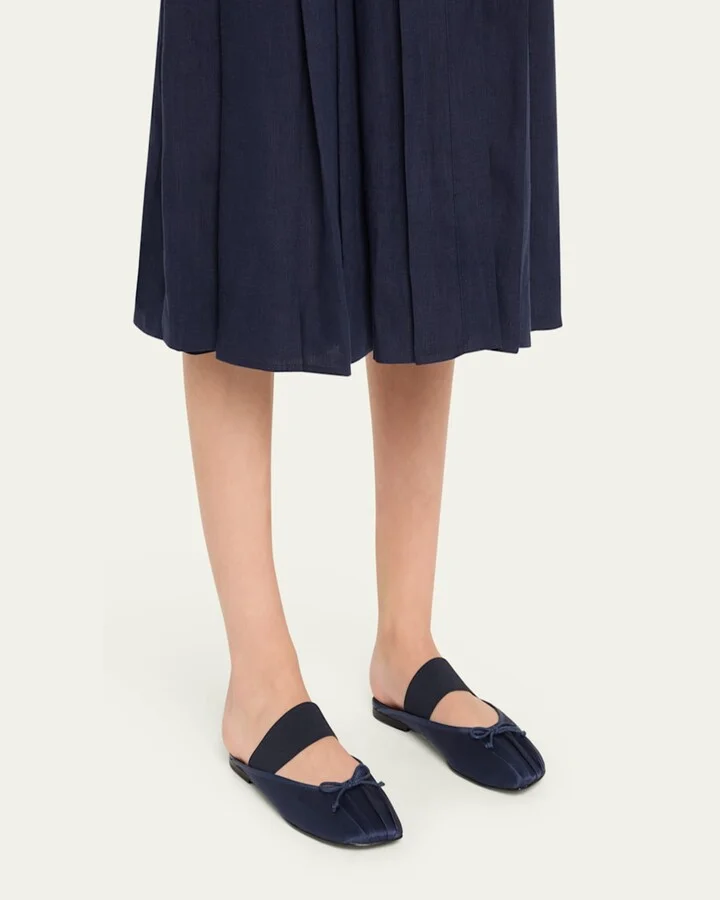 ID Satin Ballerina Mules - Image 7
