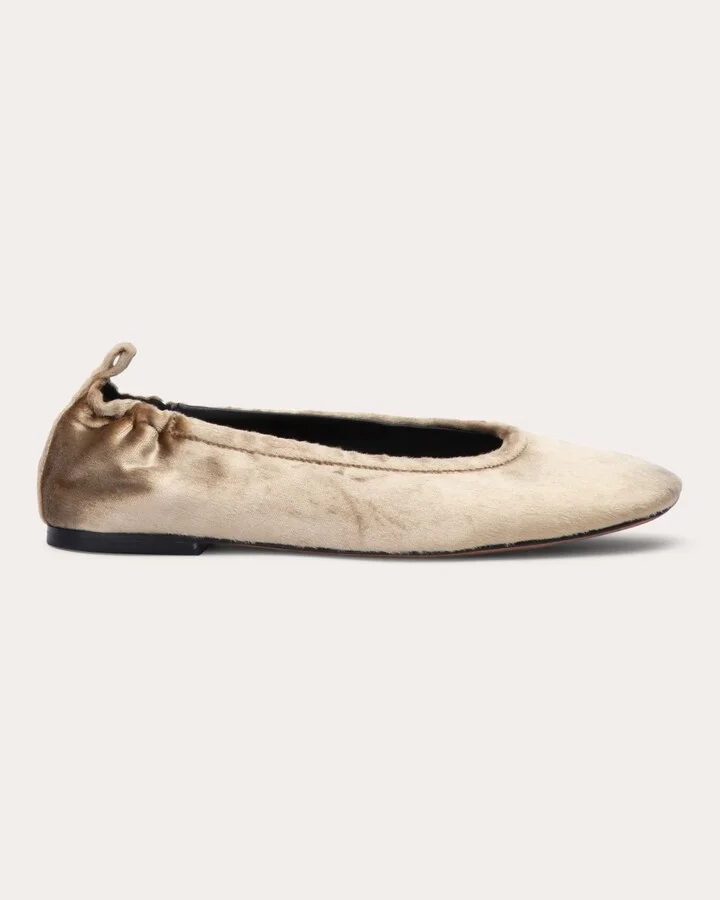 ID Velvet Ballet Flat