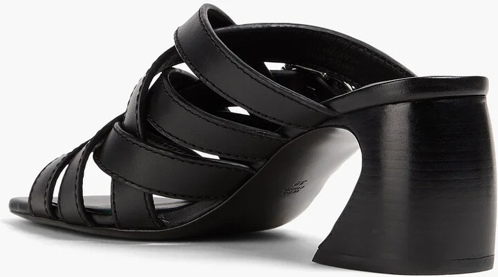 ID woven leather mules - Image 3