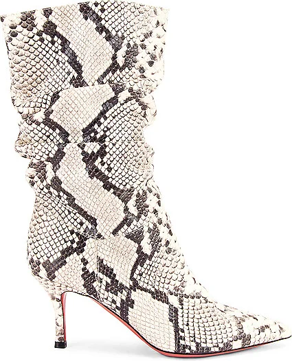 Ida 70 Nappa Boot Deep Off White