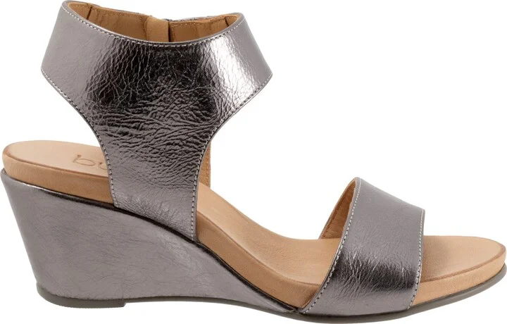 Ida Ankle Strap Wedge Sandal - Image 3