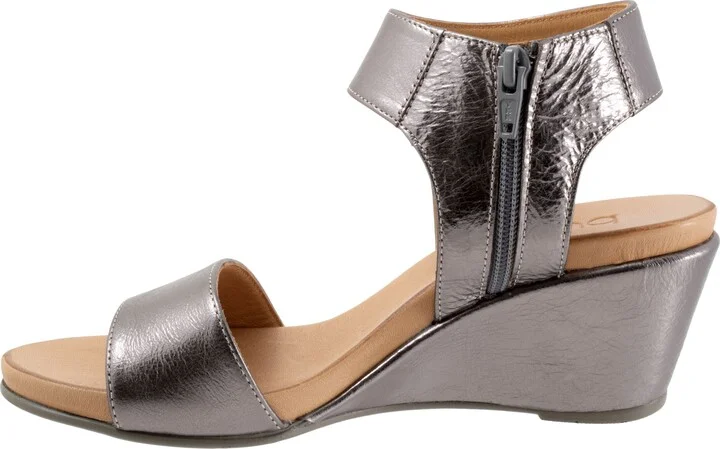 Ida Ankle Strap Wedge Sandal - Image 7