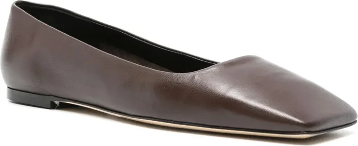Ida leather ballerina shoes - Image 2