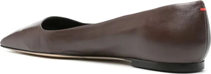 Ida leather ballerina shoes - Image 3