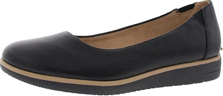 Idea Ballet Womens Faux Suede Slip On Loafers