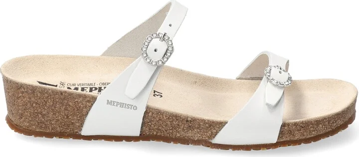Idelya Crystal Buckle Slide Sandal - Image 3