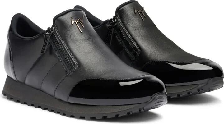 Idle Run quilted leather zip-up loafers - Image 2