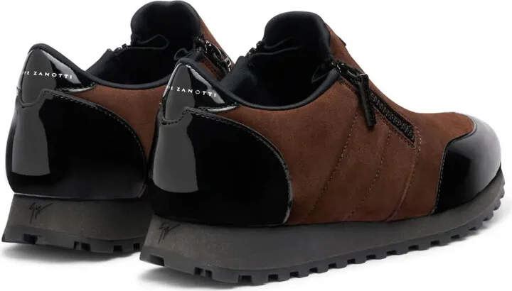 Idle Run suede zip-up loafers - Image 3