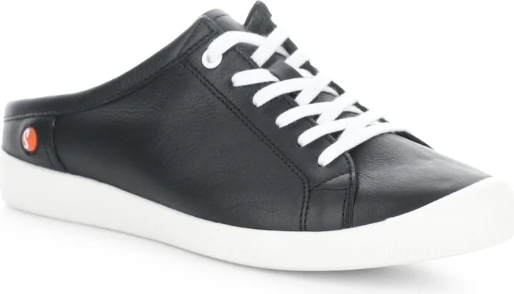 Black Smooth Leather