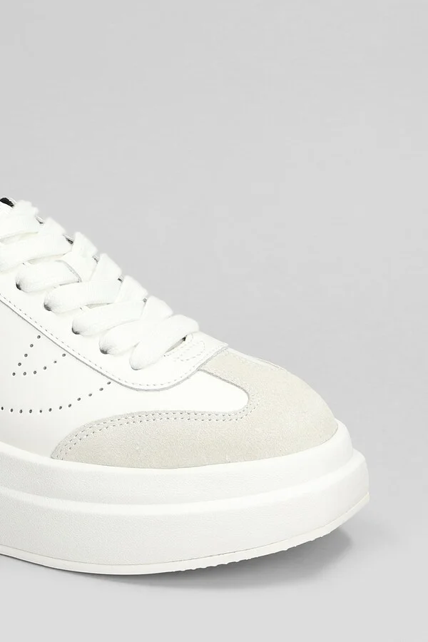 Idol Sneakers In White Leather - Image 5