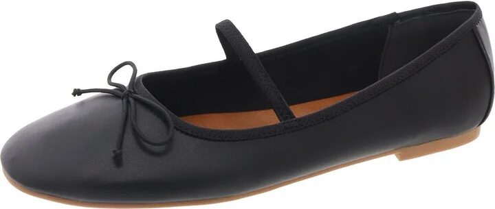 Idra-MJ Womens Round Toe Flats Ballet Flats