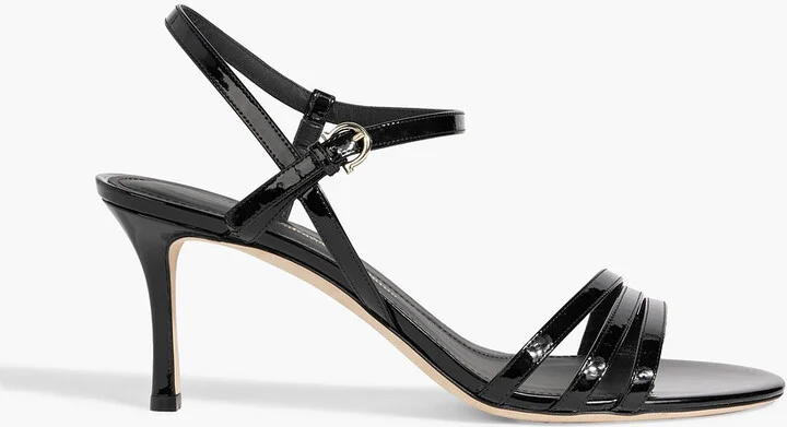 Idwige 70 patent-leather sandals