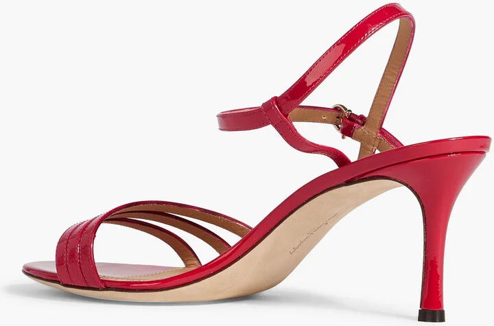 Idwige patent-leather sandals - Image 3