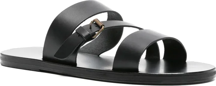 Ifiklis flat leather sandals - Image 2