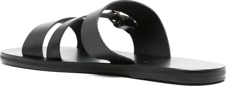 Ifiklis flat leather sandals - Image 3