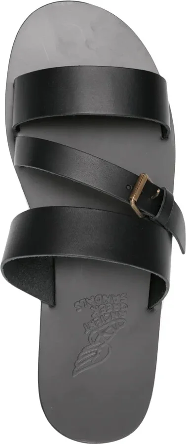 Ifiklis flat leather sandals - Image 4