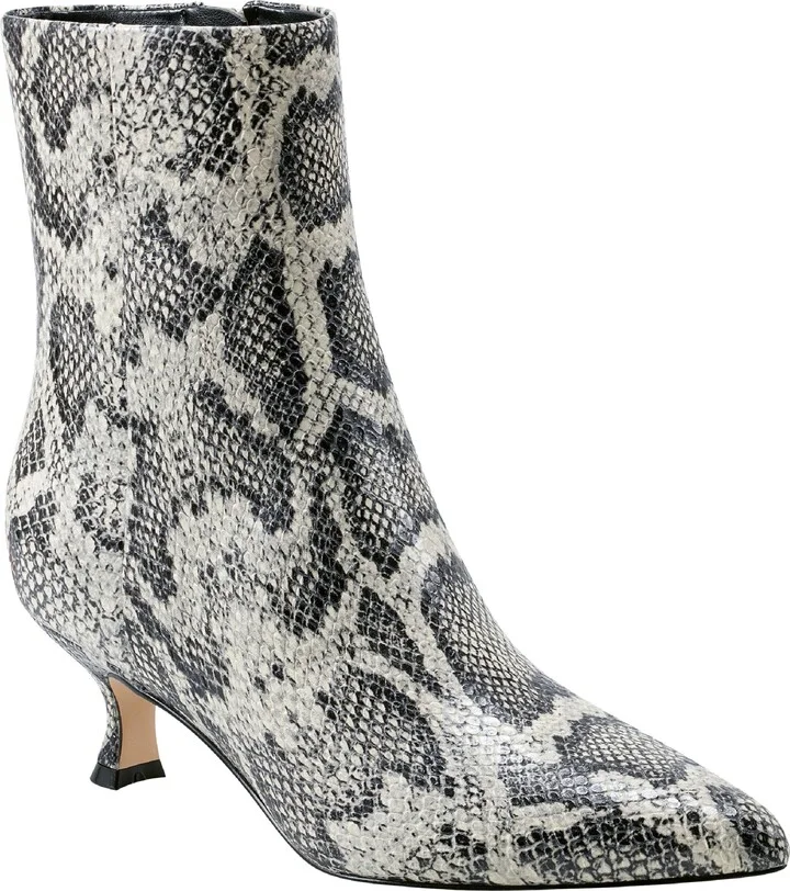 Iggy Pointed Toe Kitten Heel Bootie